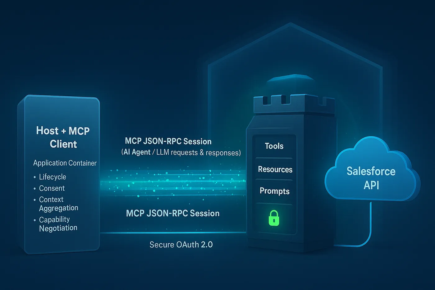 Building a Secure Enterprise MCP Server with a Dual Architecture